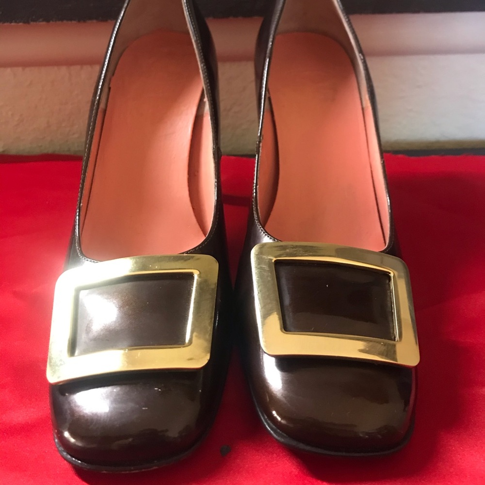 Lovely Brown Circa Business Heels